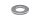 Horganyzott lapos alátét (16mm)