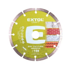   Extol Craft gyémántvágó szegmenses; 125×22,2mm, max.12.250 ford/perc