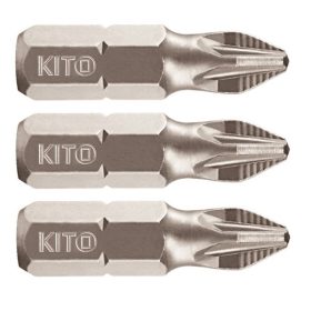   Fortum behajtóhegy PZ, 3 db, S2 acél; PZ 2×25mm, ACR, bliszteren