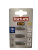 Fortum behajtóhegy PZ, 3 db, S2 acél; PZ 2×25mm, ACR, bliszteren