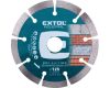 Extol industrial gyémántvágó, ipari korong, szegmenses; 125mm, száraz vágásra 