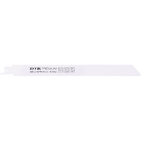   Szablyafűrészlap 3db  Bosch befogás, 225 mm, 14T, Bimetal, fém anyagokhoz, tiszta vágás