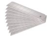 Extol prémium pótpenge tapétavágó késhez, 10 db, 18×100×0,5 mm, törhető, SK4 acél, HRC >64, tripla vágóél