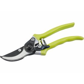   Extol Craft metszőolló, teflonos GARDEN; max.:20mm átvágás, hossz.:21cm, mellévágó, zöld műanyag borítású nyéllel