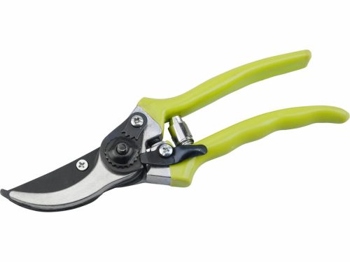 Extol Craft metszőolló, teflonos GARDEN; max.:20mm átvágás, hossz.:21cm, mellévágó, zöld műanyag borítású nyéllel
