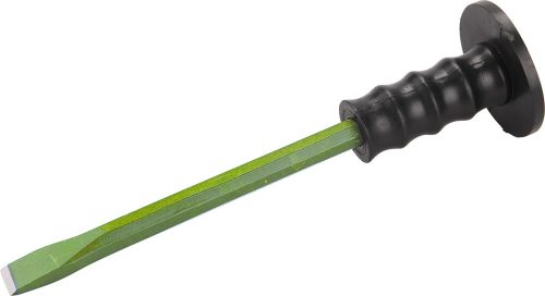 Extol Craft laposvéső, műanyag kézvédővel; 400mm, 25 mm széles vágóél (22 mm szár), edzett, hőkezelt szénacél
