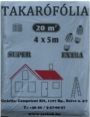 Takarófólia 20mmx80cm létrázó