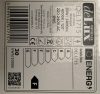 deLux DEL1715 LED reflektor 30W 2400lm 4000K IP65 200-240VAC lapos, fekete, alumínium SLIM SERIES 144*125*26,3mm 