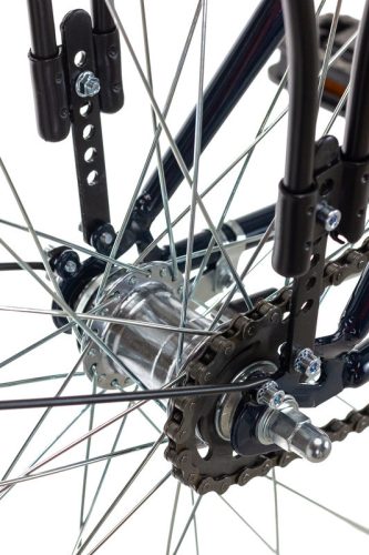 Budapest Csepel A 26/17 GR   ys-7367, sötétkék, kontrás kerékpár