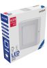 Avide LED Falra Szerelhető Négyzetes Mennyezeti Lámpa ALU 6W CW 6400K