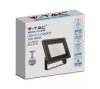 V-Tac 100W fekete LED reflektor, F széria, 4000K,8700lm, IP65, (6722)