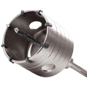   Extol Prémium körkivágó téglához, SDS Plus befogás; 65 mm, M16×100mm hosszúságú szár