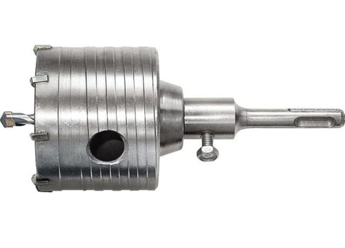 Extol Prémium körkivágó téglához, SDS Plus befogás; 65 mm, M16×100mm hosszúságú szár
