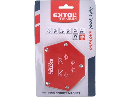 Extol prémium hegesztő mágnes max 22 kg