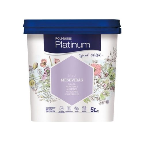 Poli-Farbe Platinum falfesték, Mesevirág, 5l