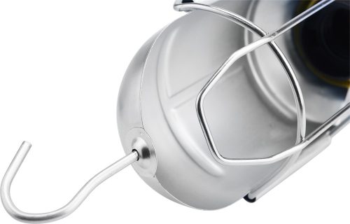 Extol munkalámpa, izzó nélkül, E27 foglalat, max. 60W; kampós akasztó + csiptető, 230V/50Hz, 5 m kábel