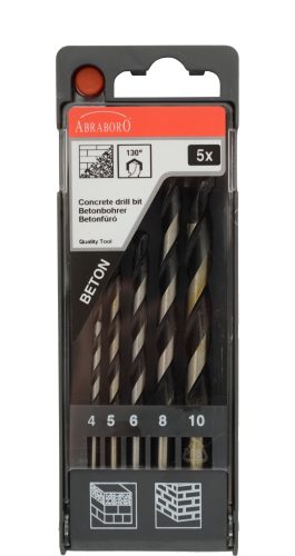 Abraboro Betonfúró készlet 5db-os