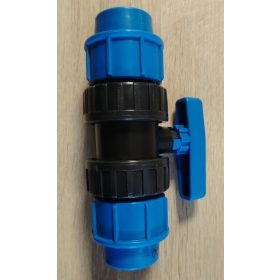 KPE golyóscsap 1" kpe-kpe