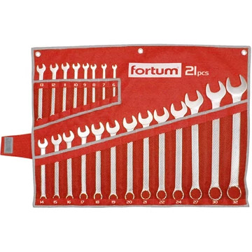 Kulcskészlet 6-32 21db Fortum