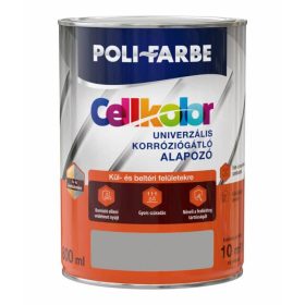   Poli-farbe Cellkolor  univerzális korrózió gátló alapozó, szürke, 0,8l
