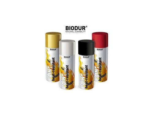 Biodur festék spray hőálló ezüst
