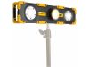 LED reflektor - akkumulátoros, dimmerelhető, fókuszálható - 1500 lumen 