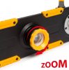 LED reflektor - akkumulátoros, dimmerelhető, fókuszálható - 1500 lumen 