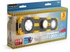 LED reflektor - akkumulátoros, dimmerelhető, fókuszálható - 1500 lumen 
