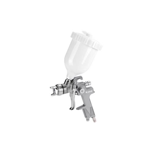 Extol Prémium festékszóró, felsőtartályos, 600ml, HVLP, fúvóka: 1,4mm, max.410 l/min, 3 Bar, 1/4" tömlőcsatlakozó, 0,5kg