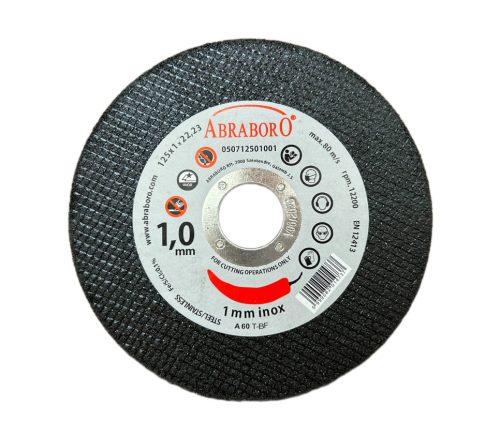Abraboro INOX Chili fémvágó korong/125 x 1.0 x 22