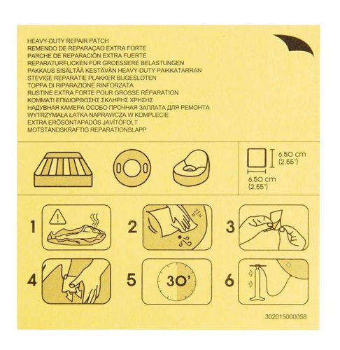 Bestway száraz medence javító folt 10db