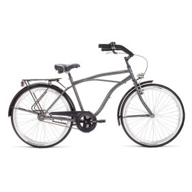 Koliken Férfi Városi Cruiser Bicikli (26", Grafit)