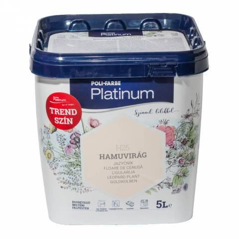 Poli-farbe platinum falfesték, Hamuvirág, 5l