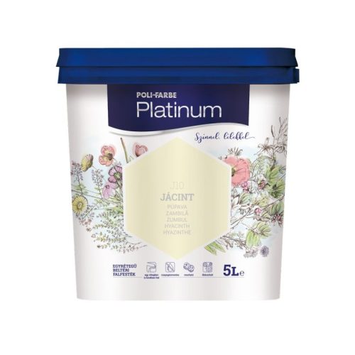 Poli-farbe platinum falfesték, Jácint, 5l