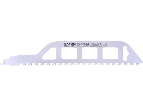 Szablyafűrészlap Bosch befogás, HM/TCT fogak, 305 mm, 2TPI, gázbetonhoz, durva vágás