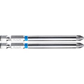   Fortum behajtóhegy PZ, 2 db, S2 acél; PZ 2×90mm, bliszteren