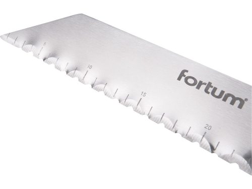 Fortum szigetelőanyag (üveggyapot) vágókés, teljes/penge hossz.:480/340mm, rozsdamentes acél penge, vastagsága: 1,5mm