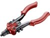Fortum popszegecshúzó fogó, kétkaros,ALU,réz,acél, INOX szegecsekhez;2,4-3,2-4,0-4,8-6,4mm, 260mm, CrVMo fej