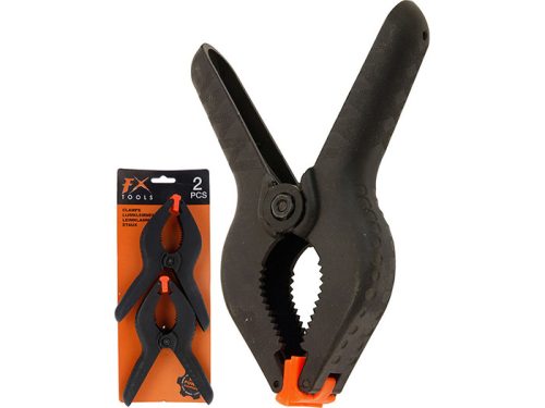 Rugós szorító csipesz 15cm 2db/cs