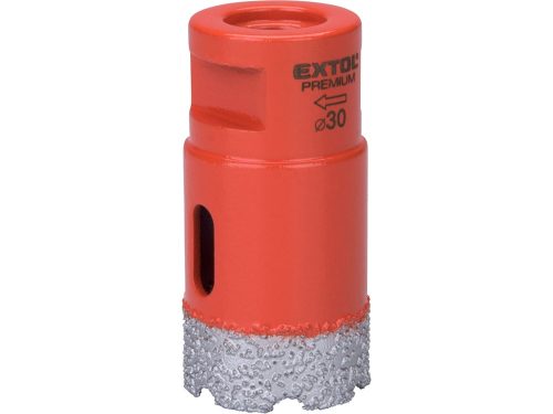 Extol Premium körkivágó csempére, gyémánt vágóél; 30mm × M14, sarokcsiszolóba fogható