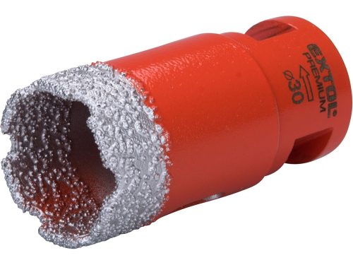 Extol Premium körkivágó csempére, gyémánt vágóél; 38mm × M14, sarokcsiszolóba fogható