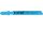 Extol prémium dekopírlap fémre, 5db, Bosch befogás, HSS; 51×8×1,5mm, 1,2mm fogtáv, mart, hullámosított fogak, egyenes vágás, acéllemez