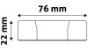 Avide LED Beépíthető Kerek Mennyezeti Lámpa ALU 12W NW 4000K