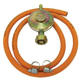   Extol LPG alap készlet, 1 db PB reduktor (30mBar, 1.kg/h ) 1 m tömlő, 2 db csőbilics, PB gázpalackhoz (olasz)