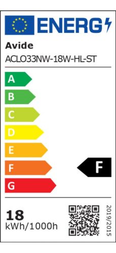 Avide LED Mennyezeti Lámpa Stella (Csillagos) 18W 330*100mm NW 4000K High Lumen