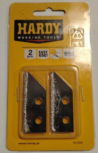 Fugatisztító, kaparó pótpenge 2db-os, Hardy