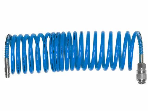 Extol légtömlő spirál kompresszorhoz, 10m, 6 Bar, belső/külső átmérő: 6/8mm, PE, 