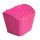 Fedeles sűrű szövésű műanyag kerékpár első kosár (Pink)