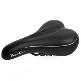   VeloGo Vacuum Frost Kerékpár Nyereg - Matt Fekete (275x170 mm)