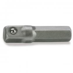 Dugófej adapter 1/4" hatszögű 26mm hosszú 61CrV5, (10db/cse) FORTUM
